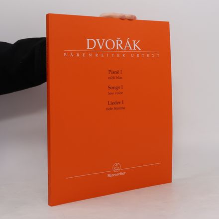Písně I pro nižší hlas / Songs I for Low Voice / Lieder I für Tiefe Stimme