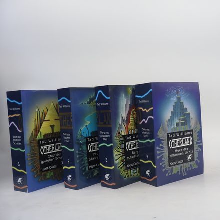 Otherland - Band 1-4. Stadt der goldenen Schatten; Fluß aus blauem Feuer; Berg aus schwarzem Glas; Meer des Lichts