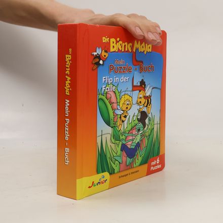 Biene Maja - Mein Puzzlebuch, Flip in der Falle. Mit 6 Puzzles