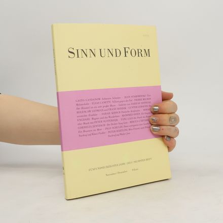 Sinn und Form 6/2013