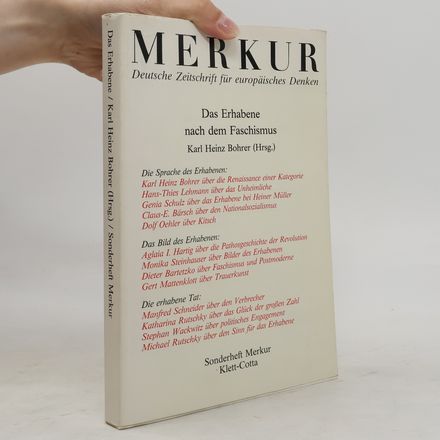 Merkur: Das Erhabene nach dem Faschismus Sonderheft