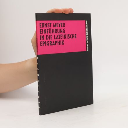 Einführung in die lateinische Epigraphik