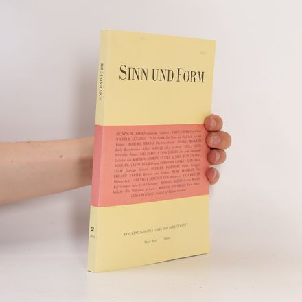 Sinn und Form - März/April 2019