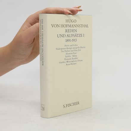 Reden und Aufsätze I