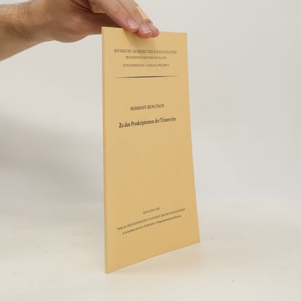 Sitzungsberichte - Jahrgang 1972, Heft 3: Zu den Proskriptionen der Triumvirn