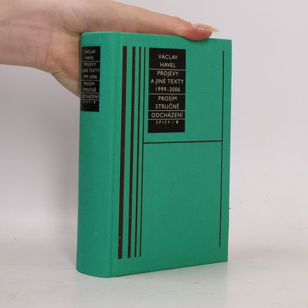Spisy 8: Projevy a jiné texty z let 1999–2006. Prosím stručně. Odcházení