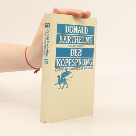 Cotta's Bibliothek der Moderne: Der Kopfsprung