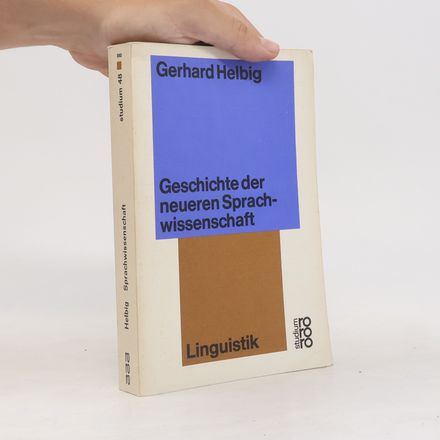 Geschichte der neueren Sprachwissenschaft