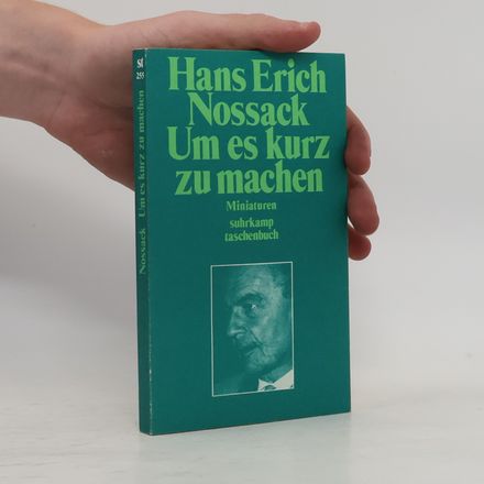 Um es kurz zu machen