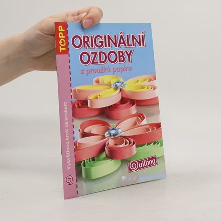 Originální ozdoby z proužků papíru