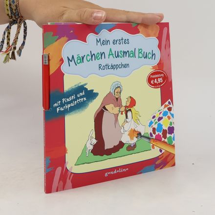 Mein erstes Märchen Ausmal Buch - Rotkäppchen