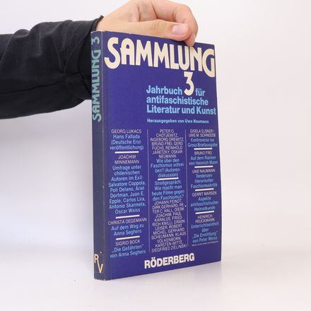 Sammlung 3. Jahrbuch für antifaschistische Literatur und Kunst