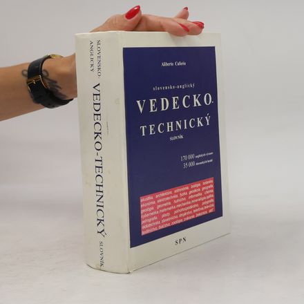 Slovensko-anglický vedecko-technický slovník / Slovak-english technical dictionary