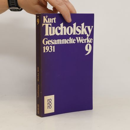 Gesammelte Werke 1931. Band 9.