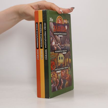 Traja pátrači 80, 81, 82 - Záhada nebezpečných sudov, Záhada hudobných pirátov, Záhada počítačového vírusu (3 knihy v 1 svazku)