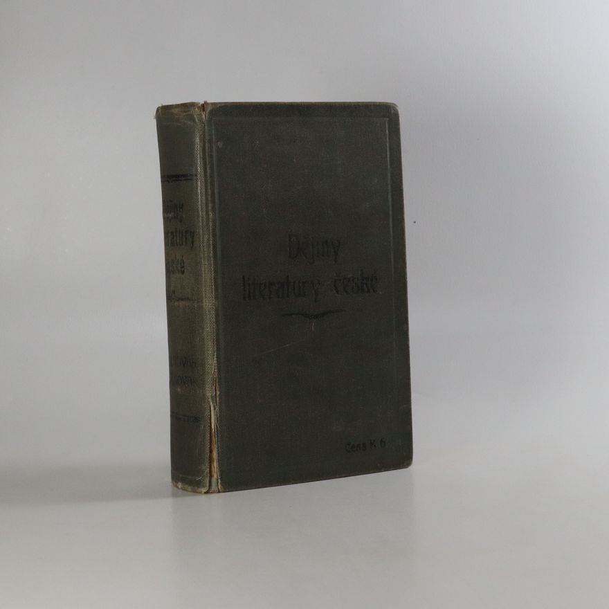 Arne Novák Stručné dějiny literatury české