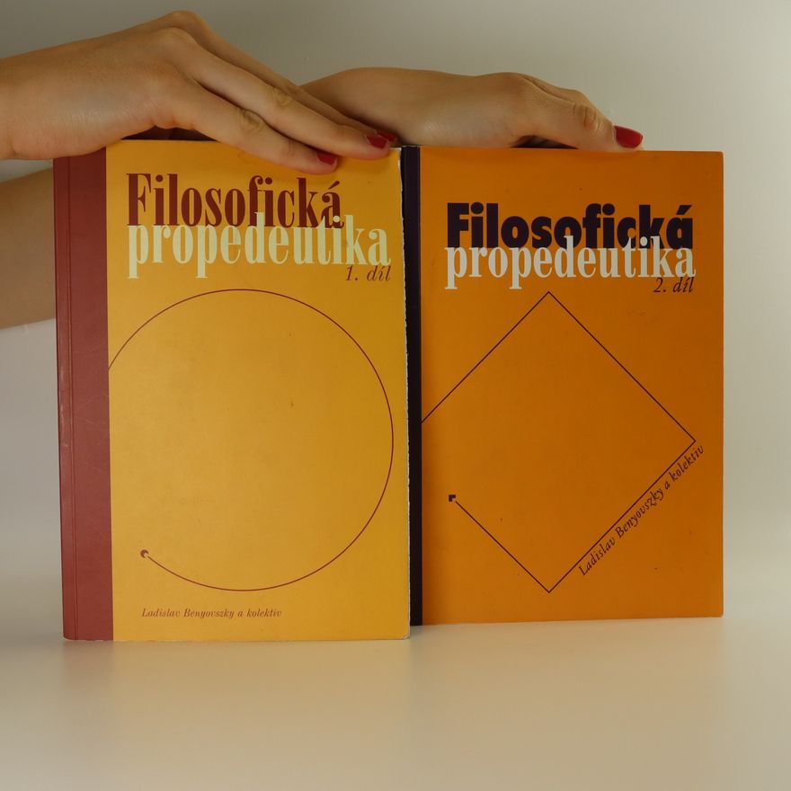 Ladislav Benyovszky Filosofická propedeutika 1-2