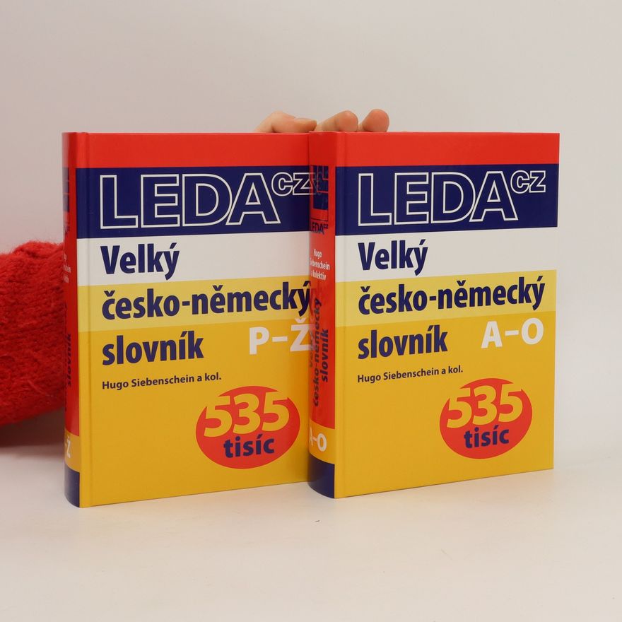 Hugo Siebenschein Velký česko-německý slovník. A-O, P-Ž