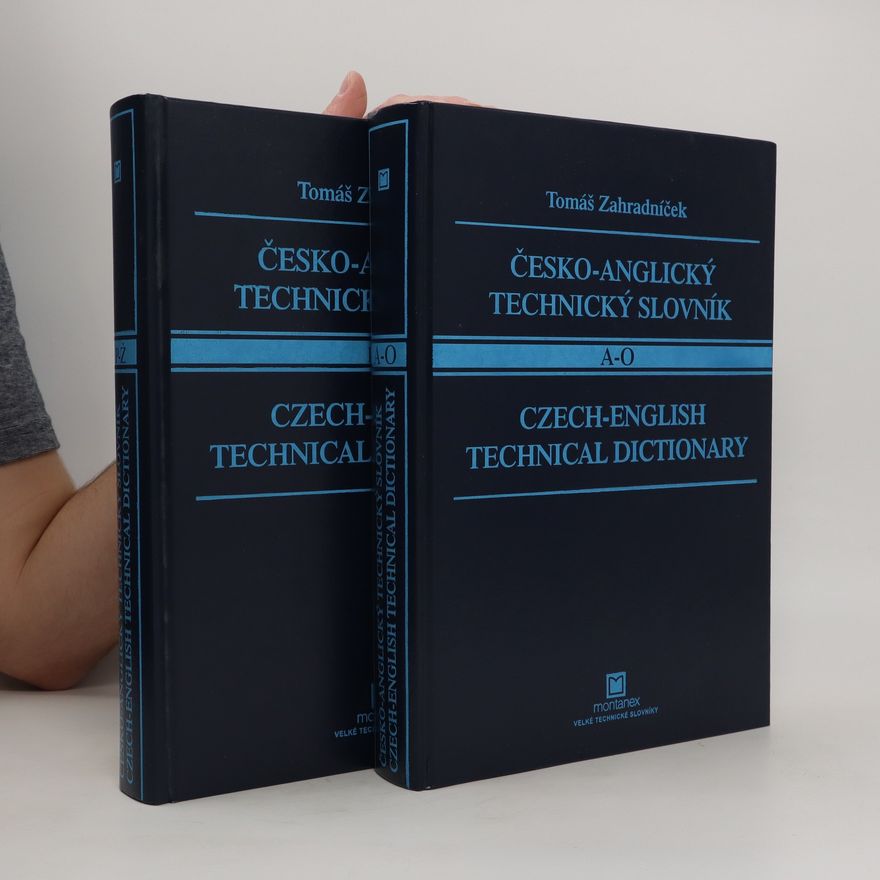 Tomáš Zahradníček Anglicko-český technický slovník