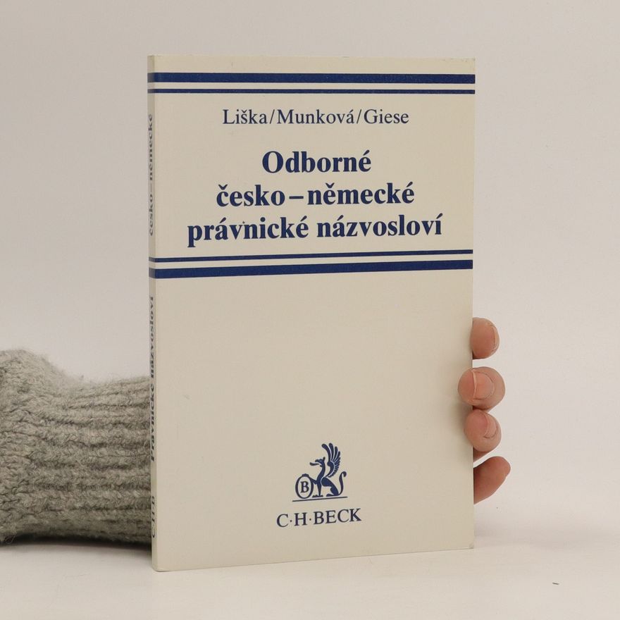 E. Giese Odborné česko-německé právnické názvosloví