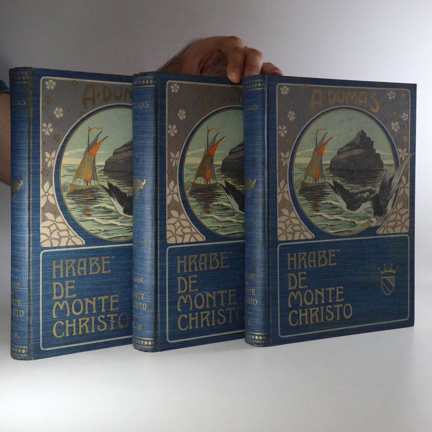 Alexandre Dumas Hrabě de Monte-Christo (6 knih ve 3 svazcích)