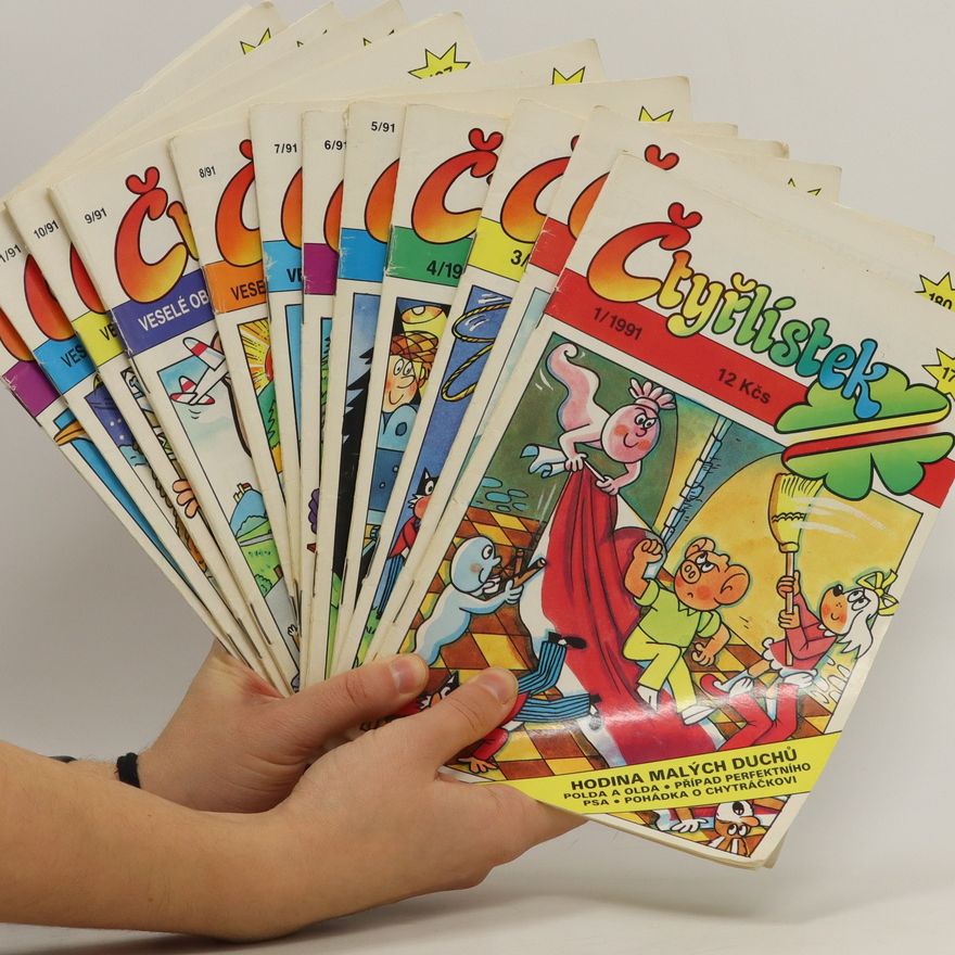 Autorenkollektiv Čtyřlístek 1-12, ročník 1991