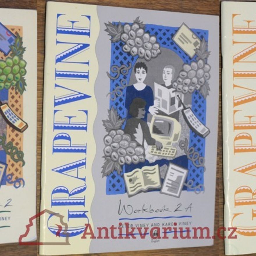 Karen Viney Grapevine 2 (2 pracovní sešity a 1 učebnice)