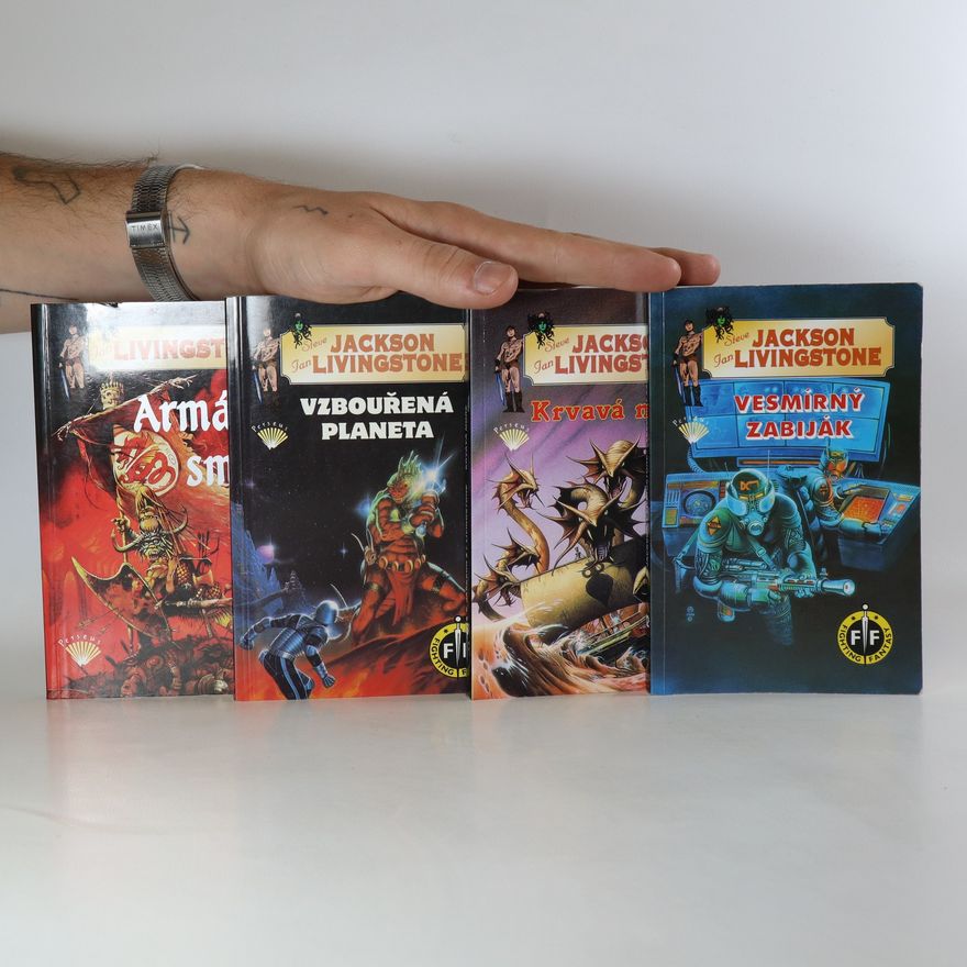 Ian Livingstone Fighting fantasy (12., 16., 18., 36. díl)
