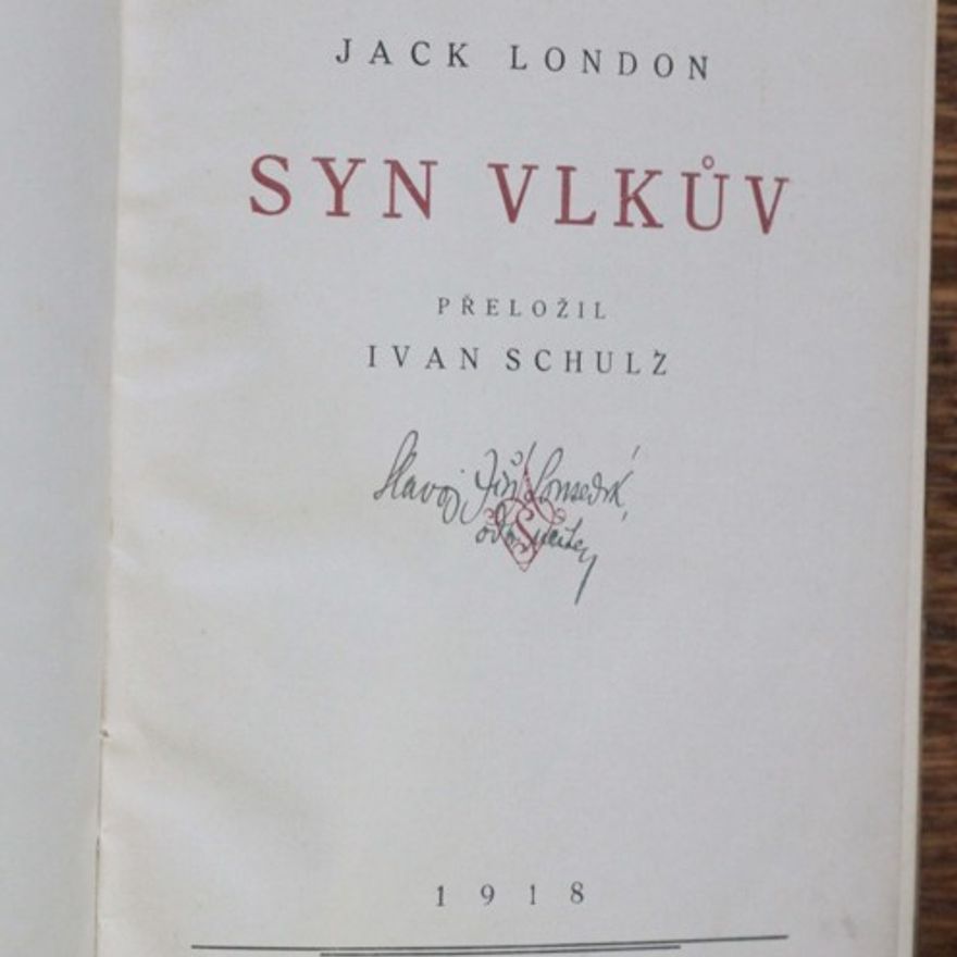 Jack London Syn vlkův