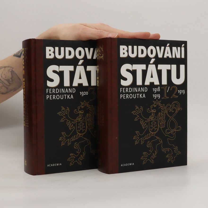 Ferdinand Peroutka Budování státu 1.-4. díl (4 díly ve 2 svazcích)