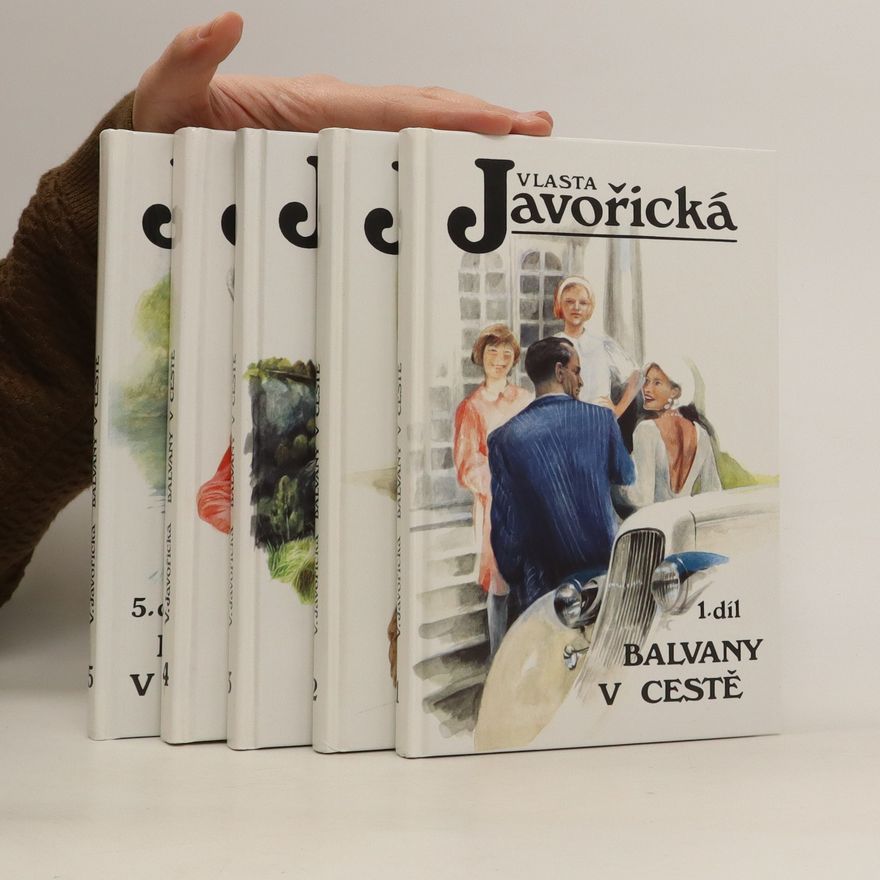 Vlasta Javořická Balvany v cestě (1. - 5. díl, 5 svazků)