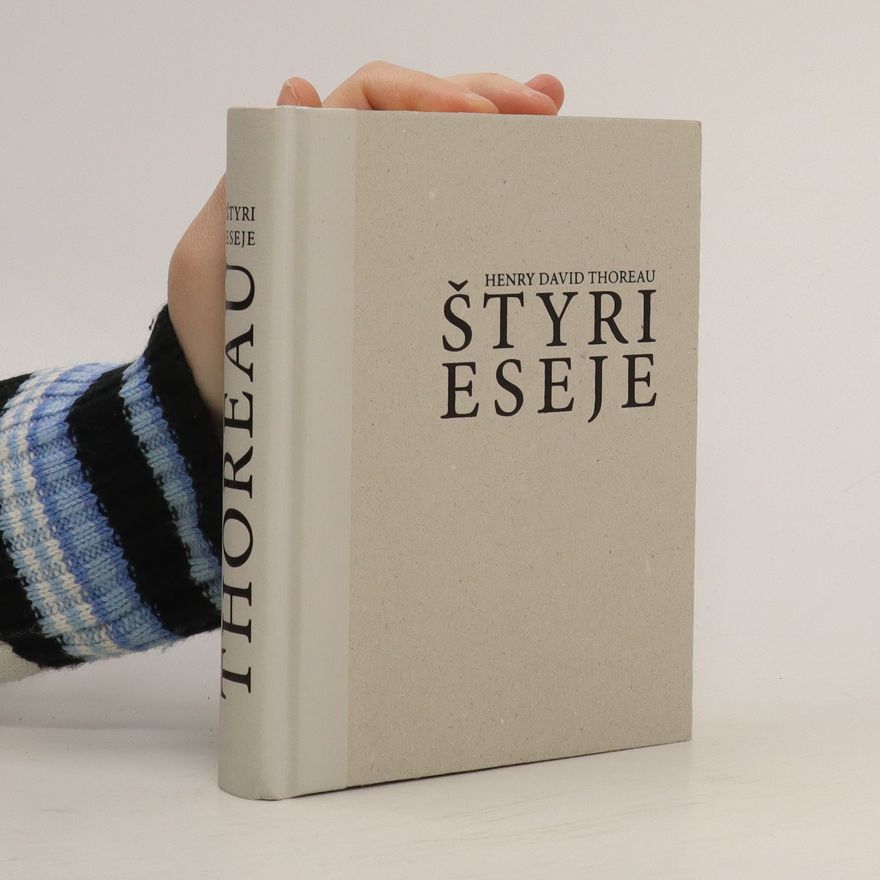 Henry David Thoreau Štyri eseje