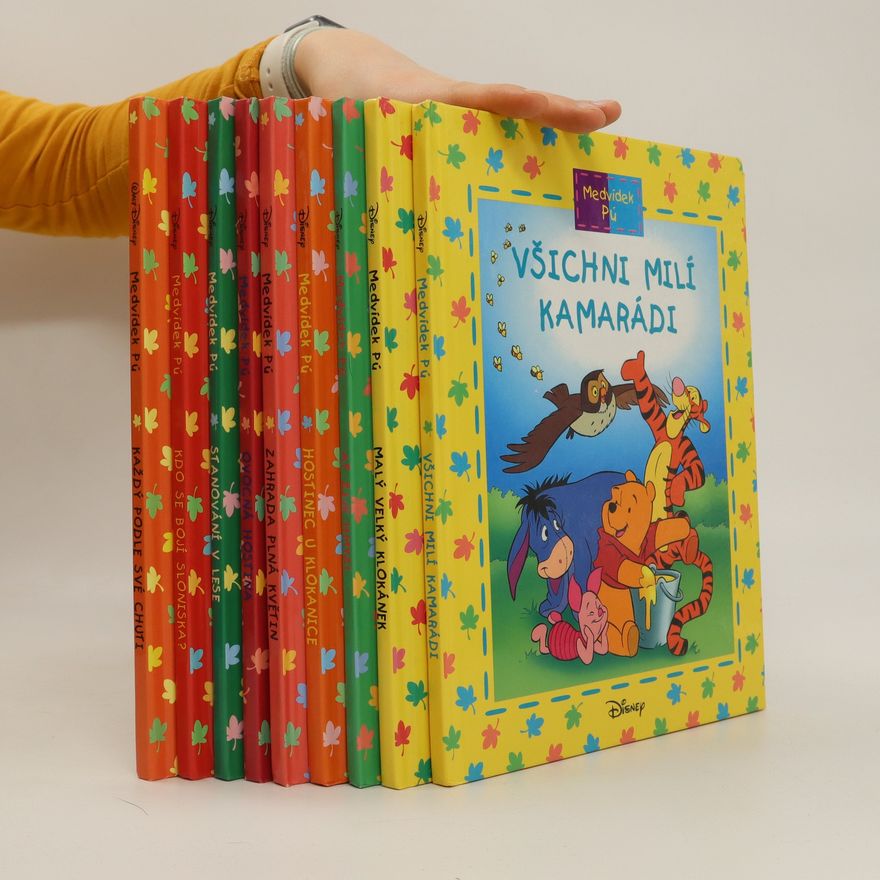 Walt Disney 9x Medvídek Pú + 9x příloha