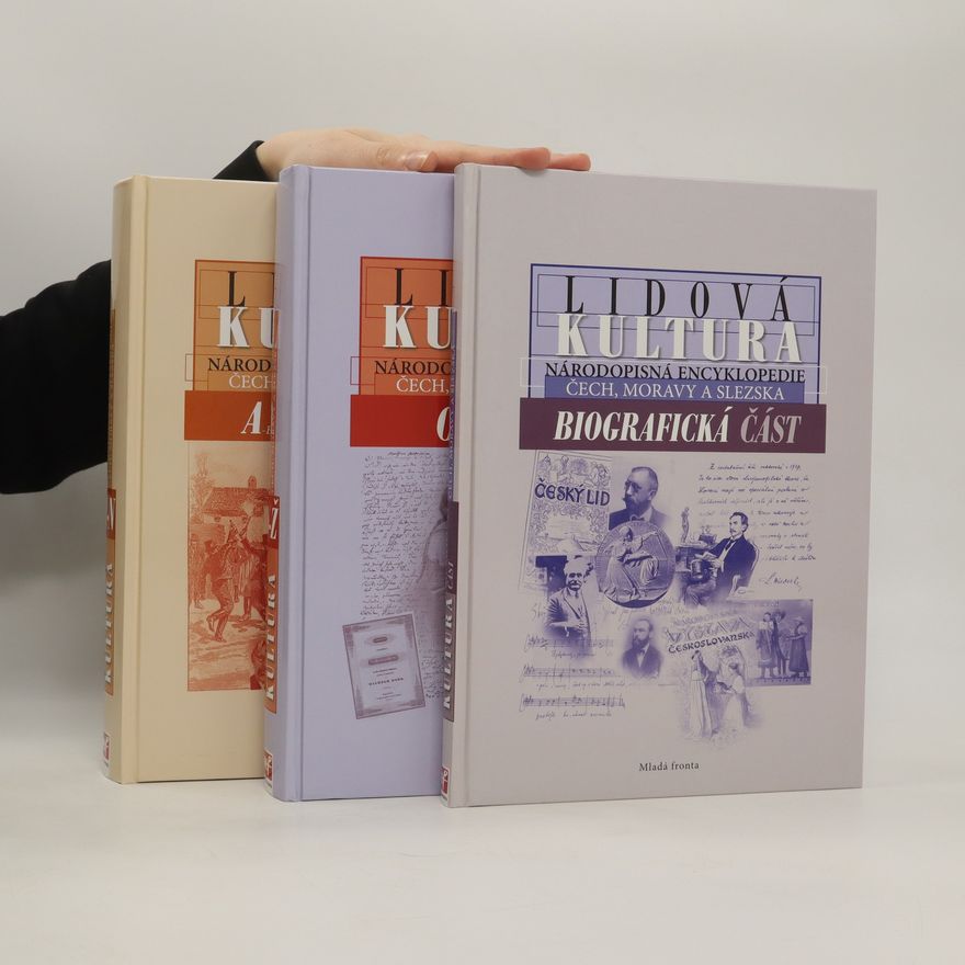 AA.VV. Lidová kultura: národopisná encyklopedie Čech, Moravy a Slezska. Biografická + věcná část (A-N, O-P) komplet