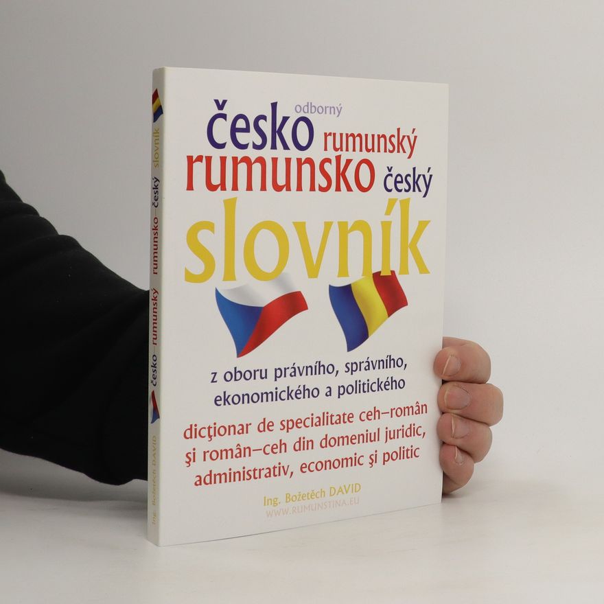 David Božetěch Česko-rumunský Rumunsko-český Slovník