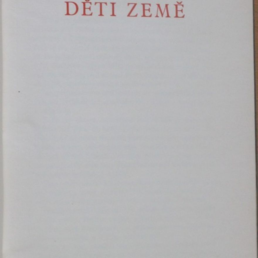 František Václav Kříž Děti země