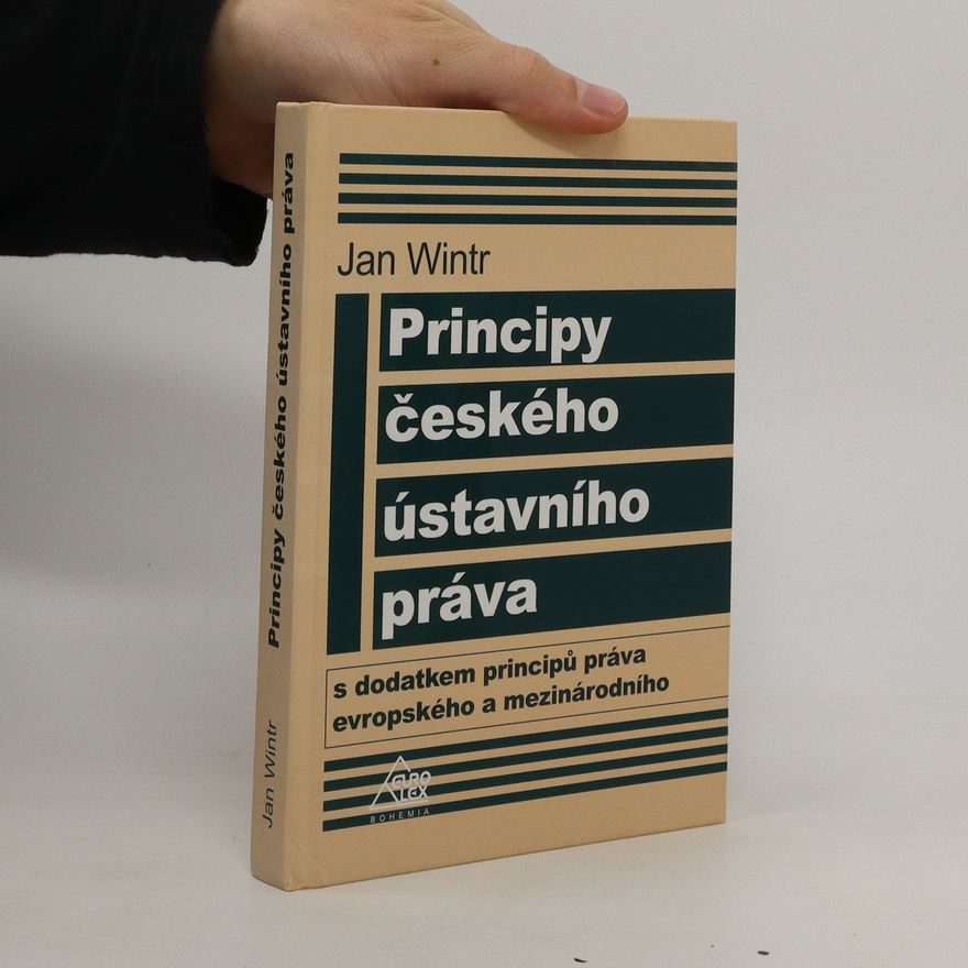 Jan Wintr Principy českého ústavního práva
