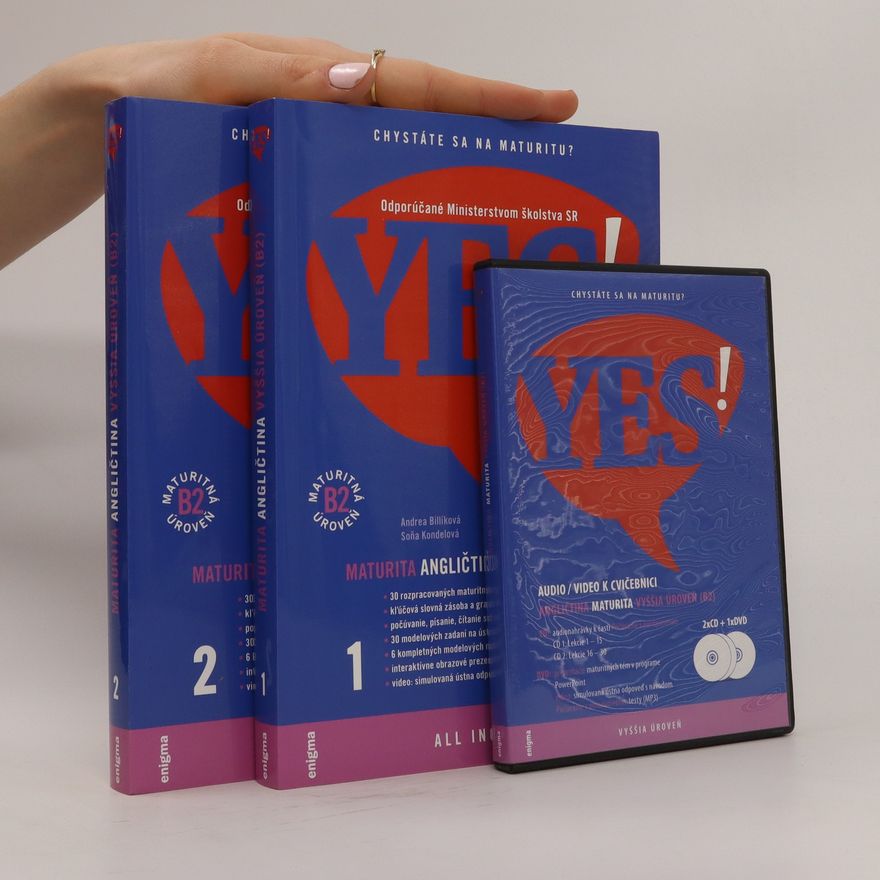 Andrea Billíková Yes! Maturita angličtina vyššia úroveň (B2). 1.-2. dí