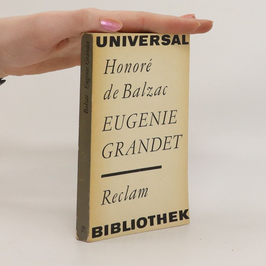 Honoré de Balzac Eugénie Grandet