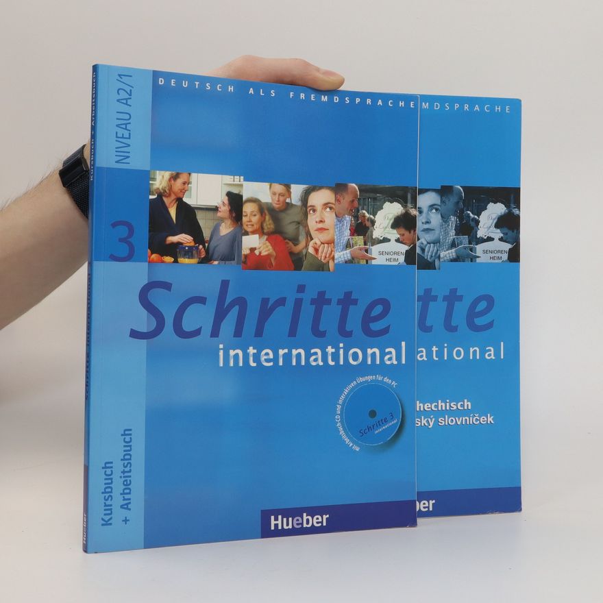Various authors Schritte international 3. Kursbuch + Arbeitsbuch. Glossar XXL Deutsh-Tschechisch, německo český slovníček