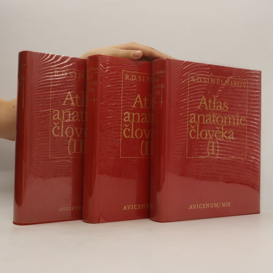 R. D. Sinělnikov Atlas anatomie člověka. 1.-3. díl (komplet)