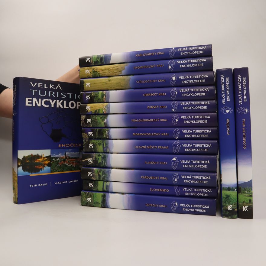 Petr David Velká turistická encyklopedie ( komplet 15 svazků )