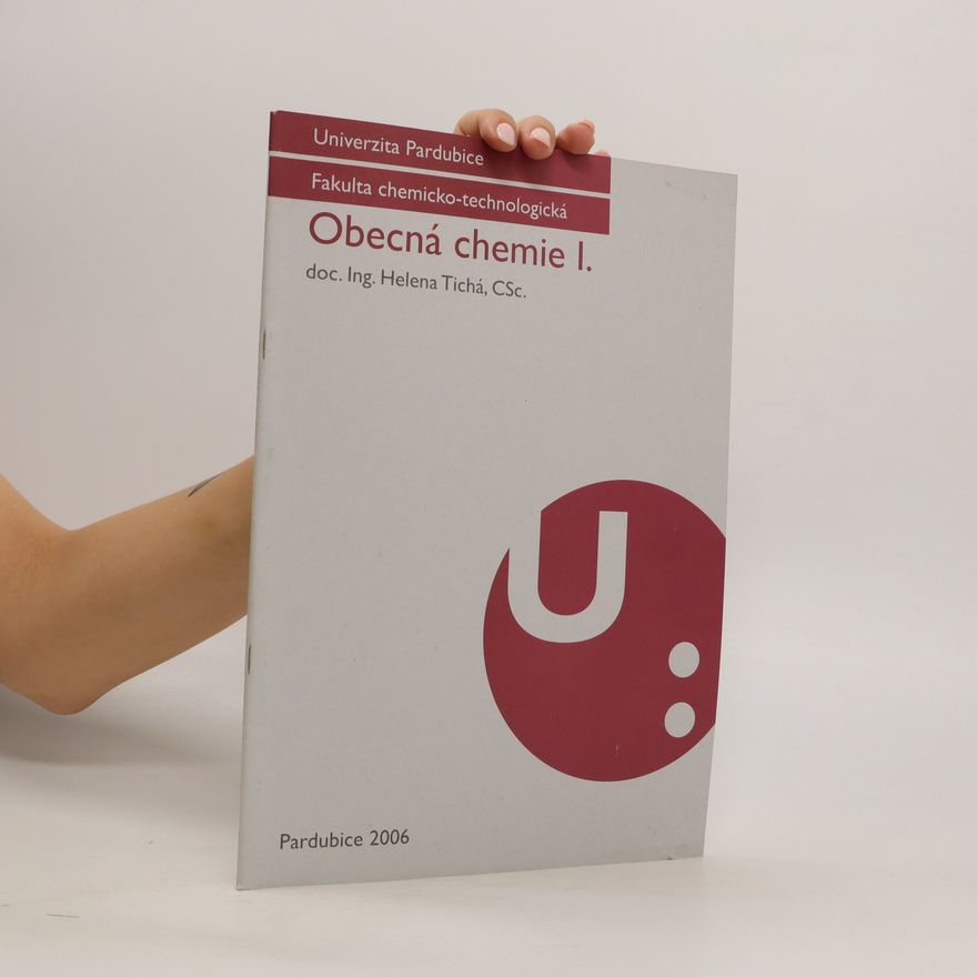 Helena Tichá Obecná chemie I.