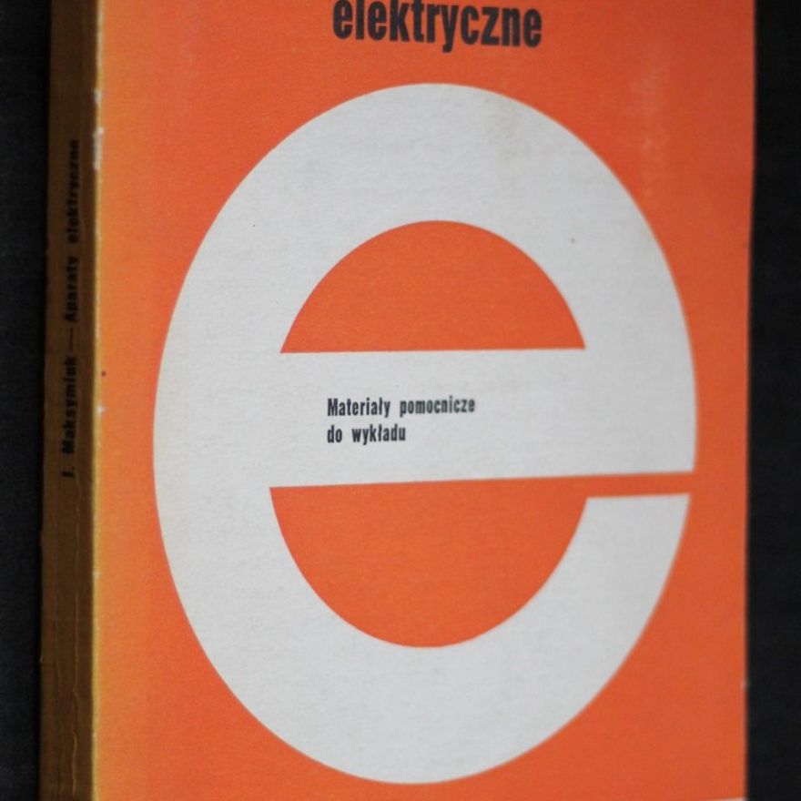 Jan Maksymiuk Aparaty elektryczne