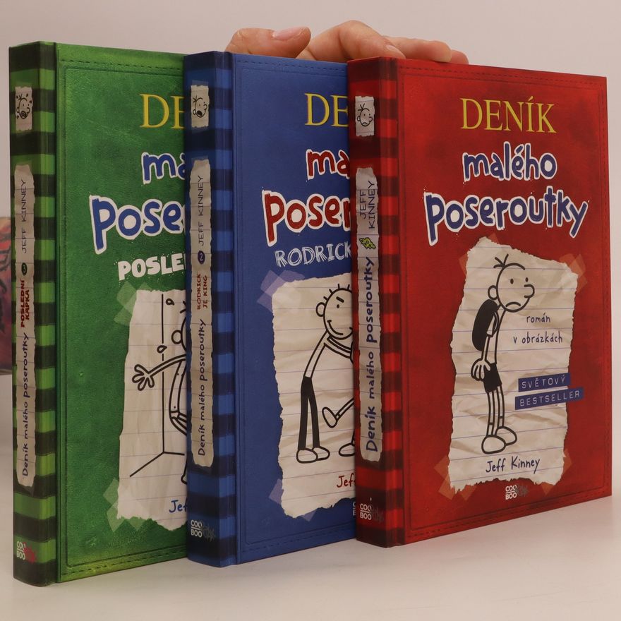 Jeff Kinney Deník malého poseroutky 1-3
