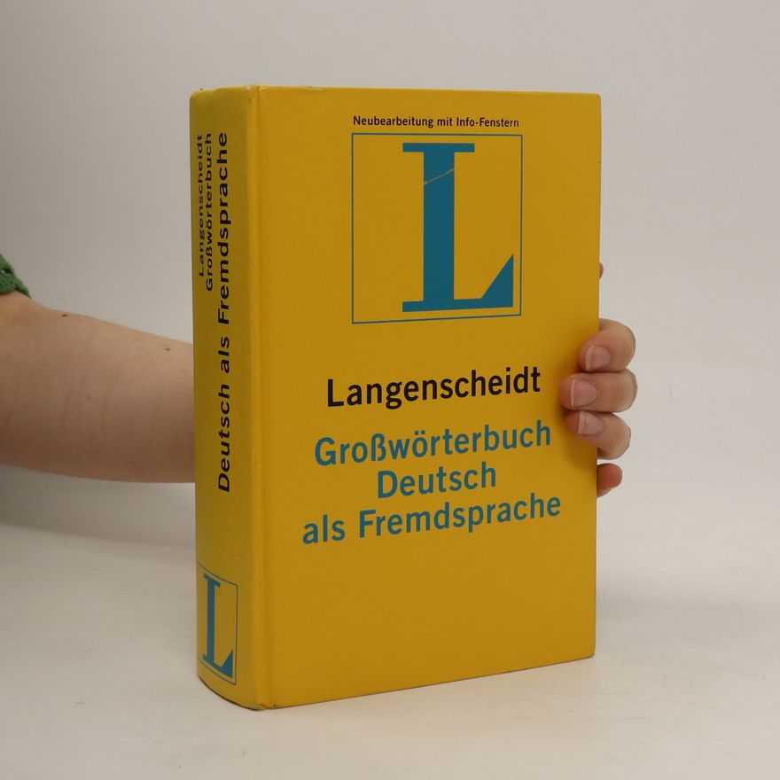 Dieter Götz Langenscheidt Großwörterbuch Deutsch als Fremdsprache