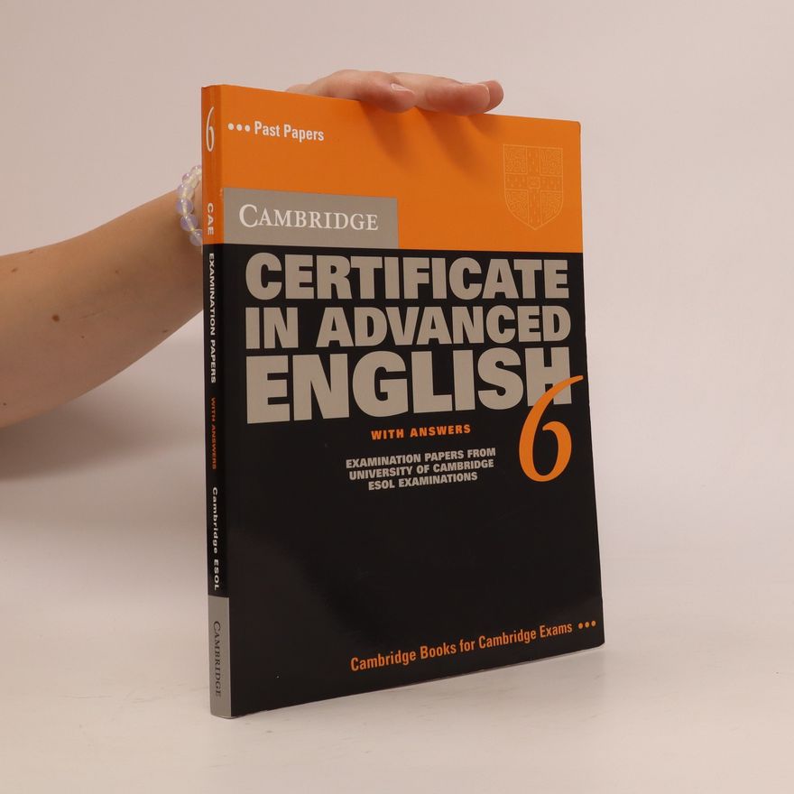 Kolektiv autorů Cambridge certificate in advanced English 6