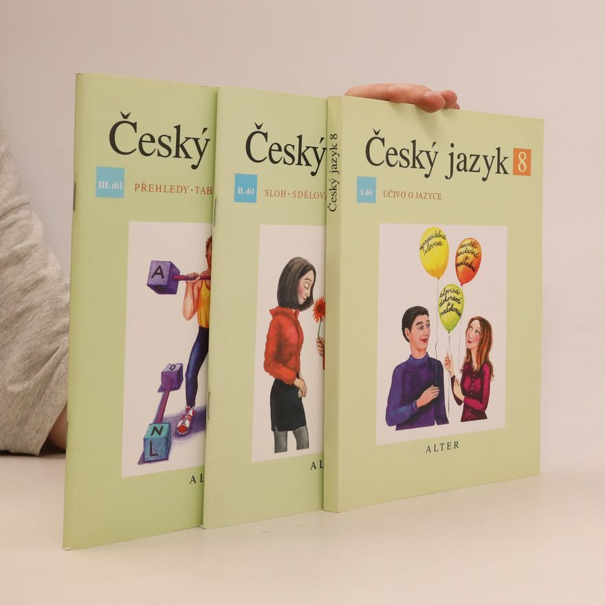 Adam Klíma Český jazyk 8. I.-III. díl