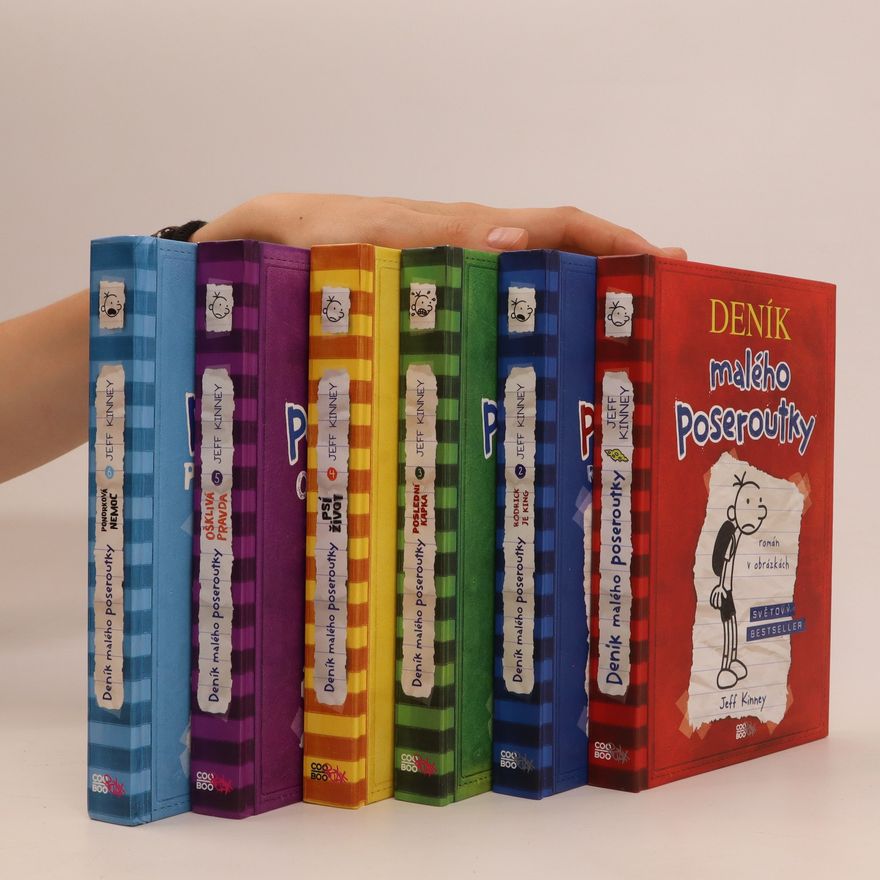 Jeff Kinney Deník malého poseroutky 1-6