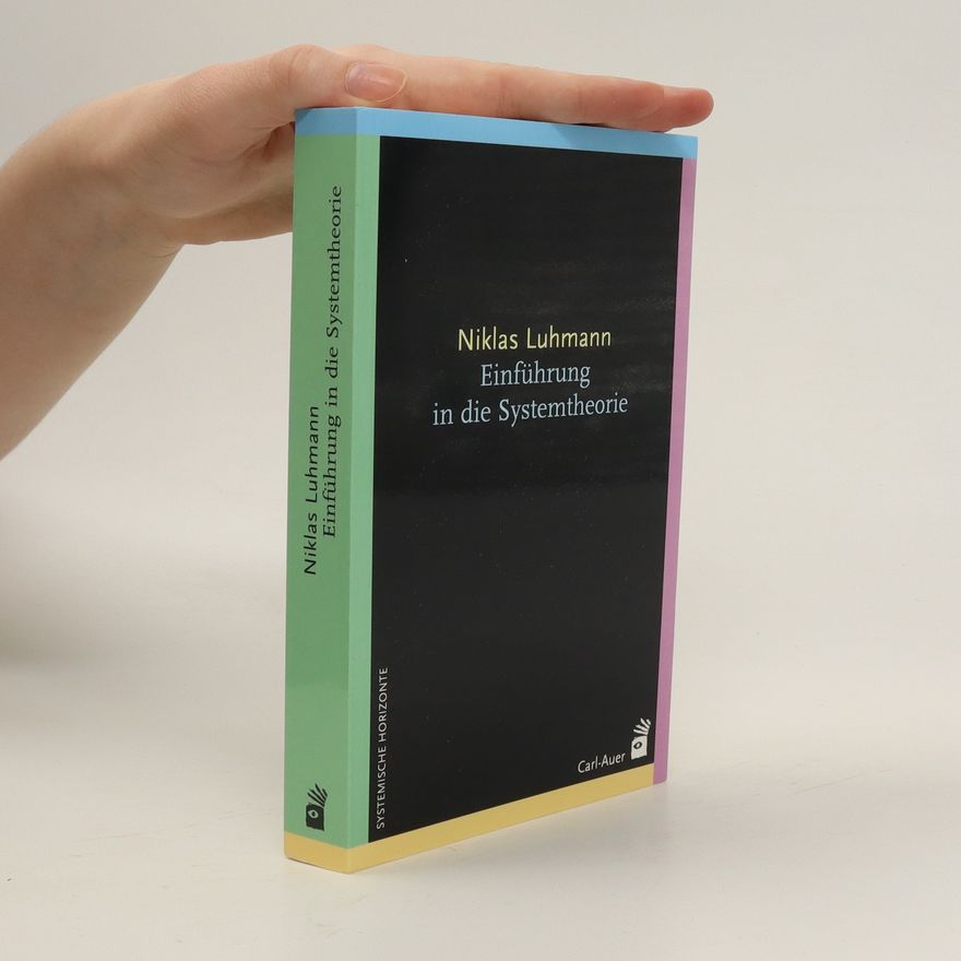 Niklas Luhmann Einführung in die Systemtheorie
